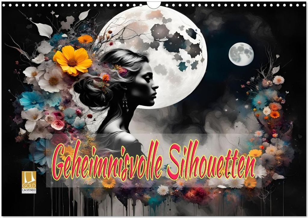 Geheimnisvolle Silhouetten (Wandkalender 2026 DIN A3 quer), CALVENDO Monatskalender