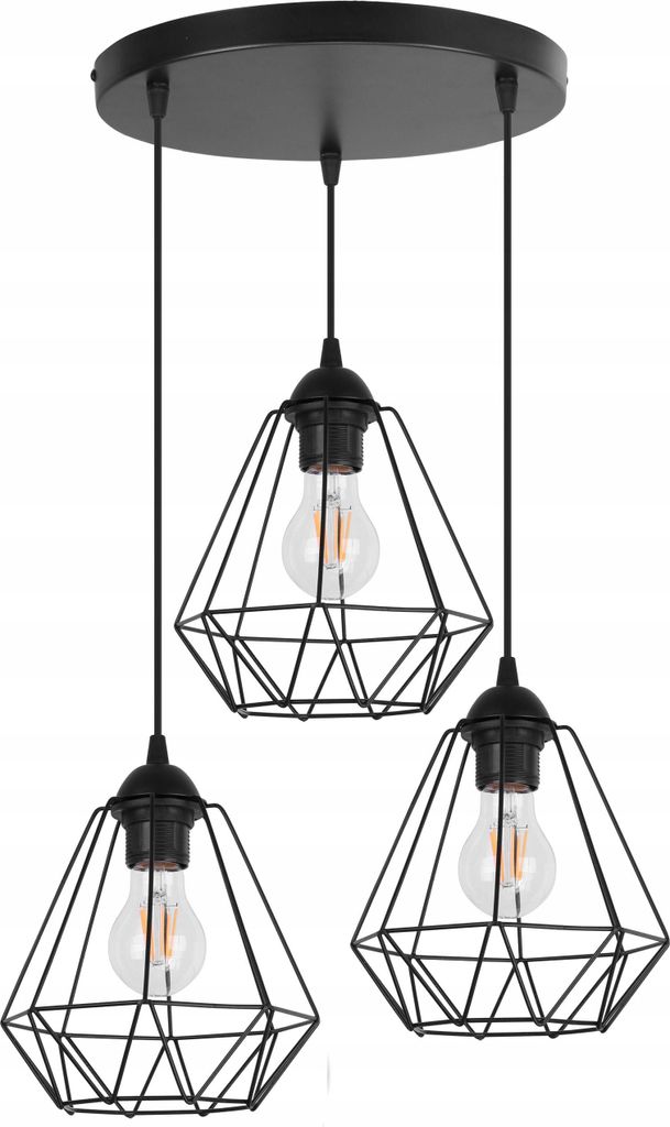 Deckenleuchte Diamond Loft Edison Retro Produktbild 