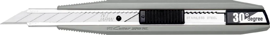 NT Cutter AR30D-SG Cutter d'art auto-rétractable Stone Grey précis