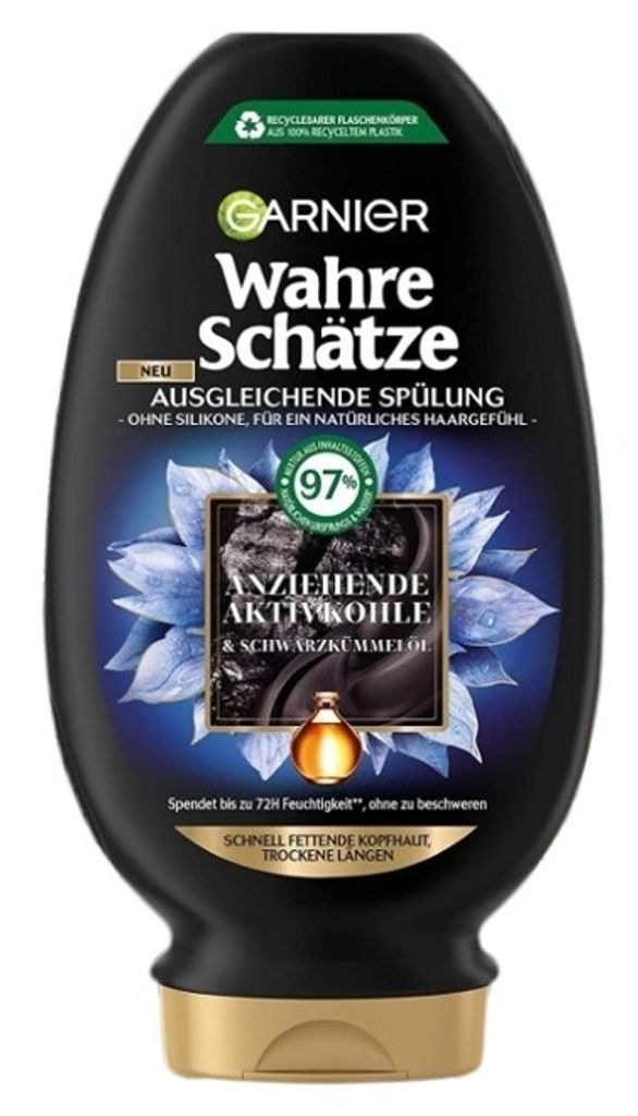 Après-shampooing nourrissant actif au charbon actif et à la Image du produit 