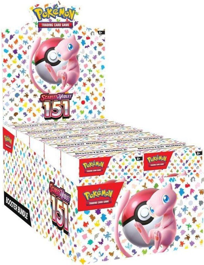 Pokemon - TCG Scarlet And Violet 151 Booster Bundle Display 10 Pcs