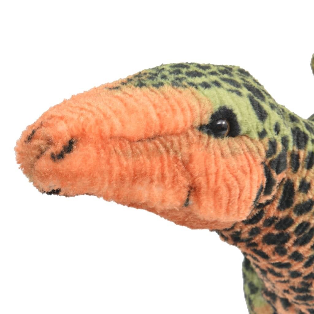 (Robust Möbel) Plüschtier Stegosaurus Stehend Plüsch Grün und Orange XXL - CL502940 - Kuscheltiere