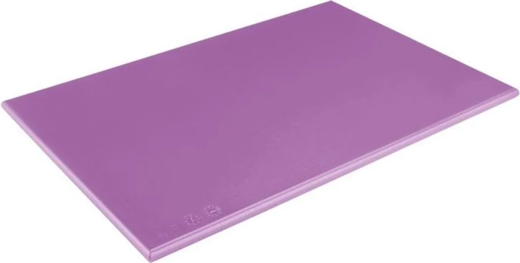 Hygiplas Schneidebrett Lila ad alta densità - 450x300x25mm