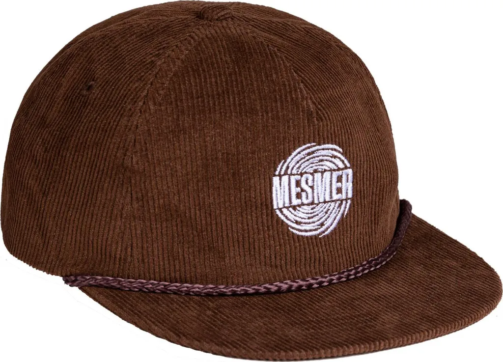 Casquette Homme Mesmer Spiral Noir Taille Unique Réglable en Coton