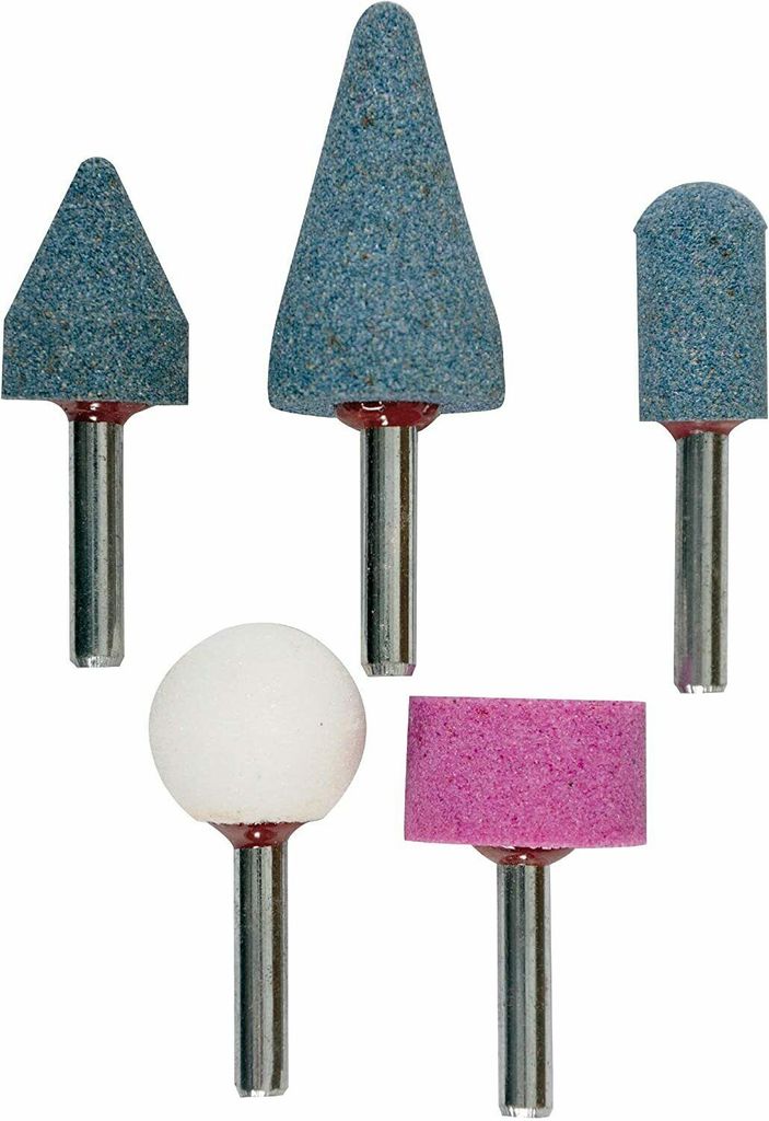 kwb 510000 Rotierendes Schleifwerkzeug Zubehör Glas, Hartkeramik, Metall, Kunststoff Zubehörset