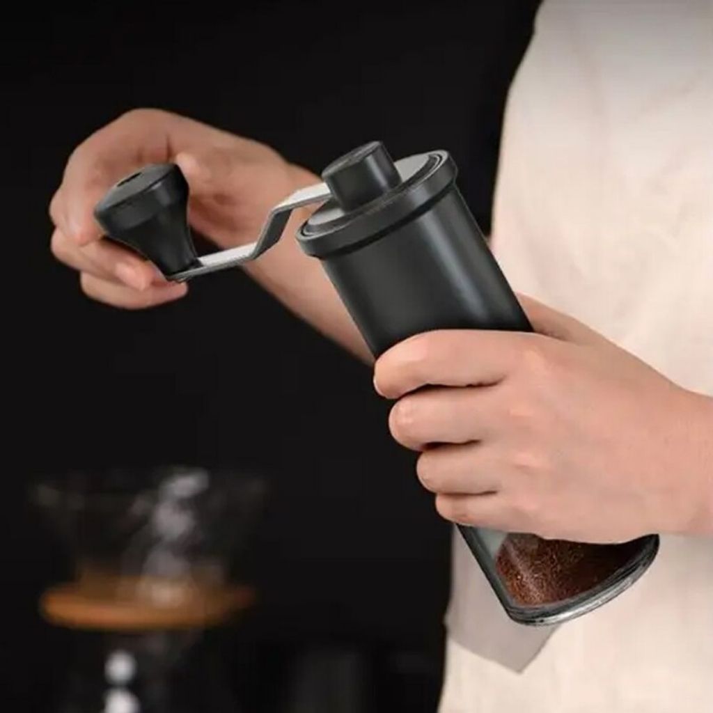 Manuelle Kaffeemühle Mit Keramikmahlwerk - Verstellbarer Kaffeemühle