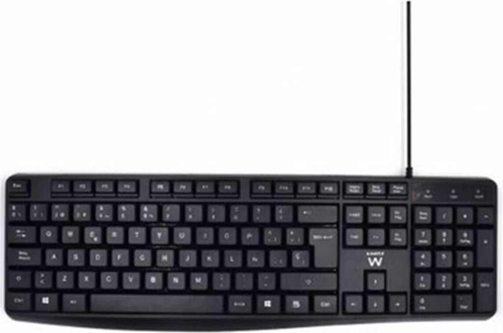 Ewent EW3001 Schwarz Qwerty Tastatur Spanisch
