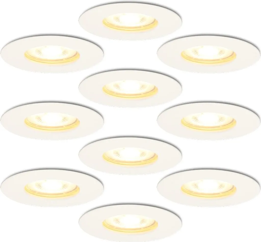 Spot LED IP65 Anti-Humidité : Solution Durable pour Éclairage de Plafond x10