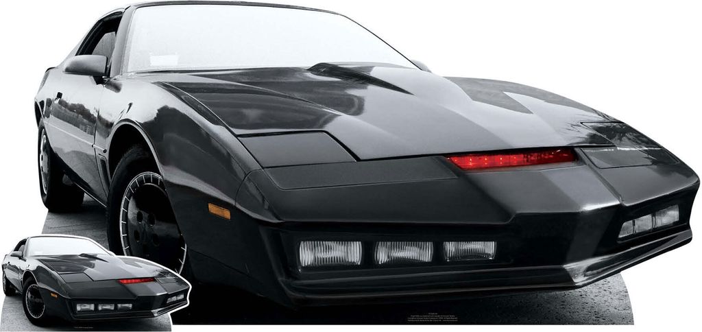 Knight Rider Kitt Pappaufsteller Pappaufsteller