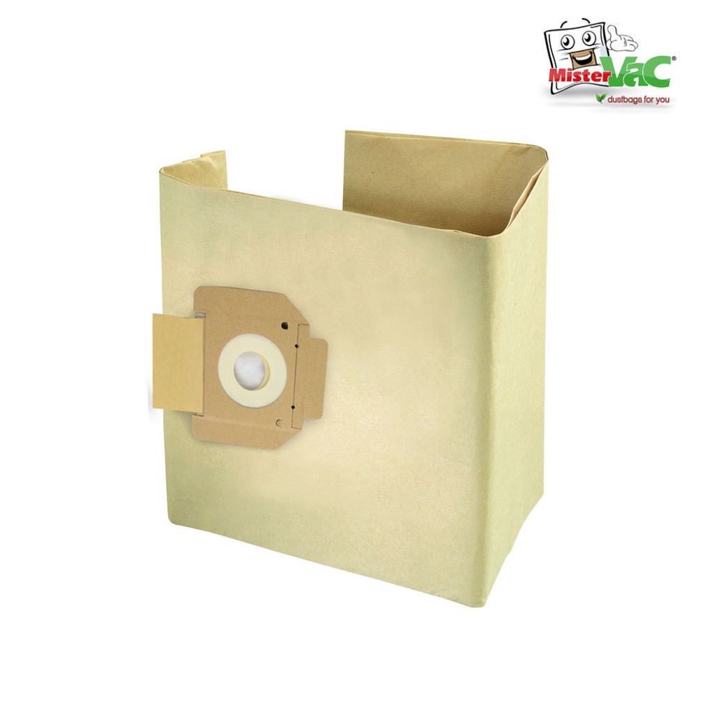 MisterVac Staubsaugerbeutel 10 Stück kompatibel mit Hilti VC40 - UM - Y