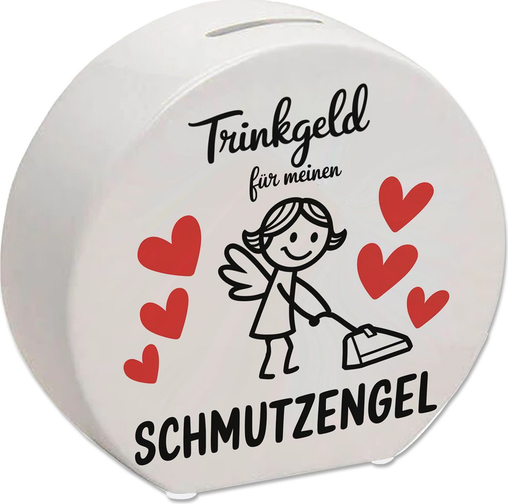 Trinkgeld für meinen Schmutzengel Hausfrau Spardose