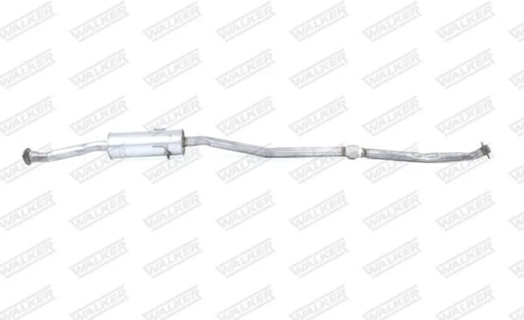 Silencieux central WALKER 22907 pour RAV 4 II A2 - OE 1742028050 Pro