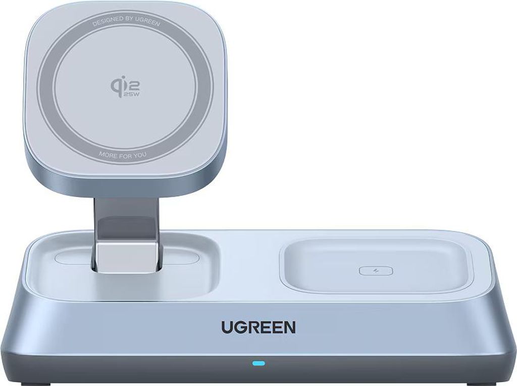 Chargeur sans fil magnétique Ugreen 3-en-1 MagSafe Qi2 25 Image du produit 