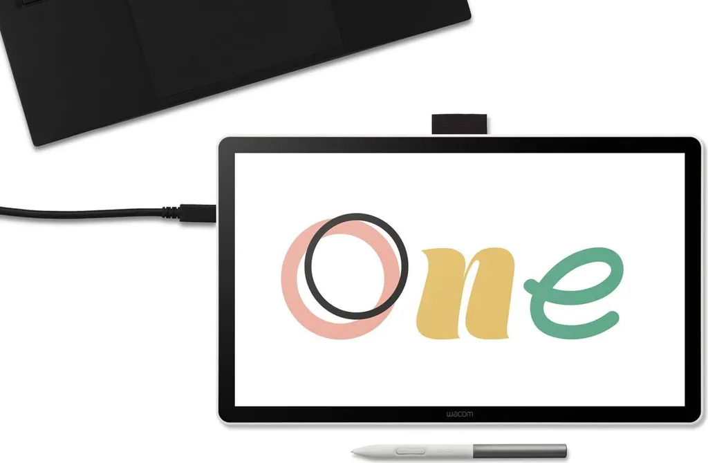 Wacom One Pen Display Écran tactile 13.3 Full HD avec stylet précis