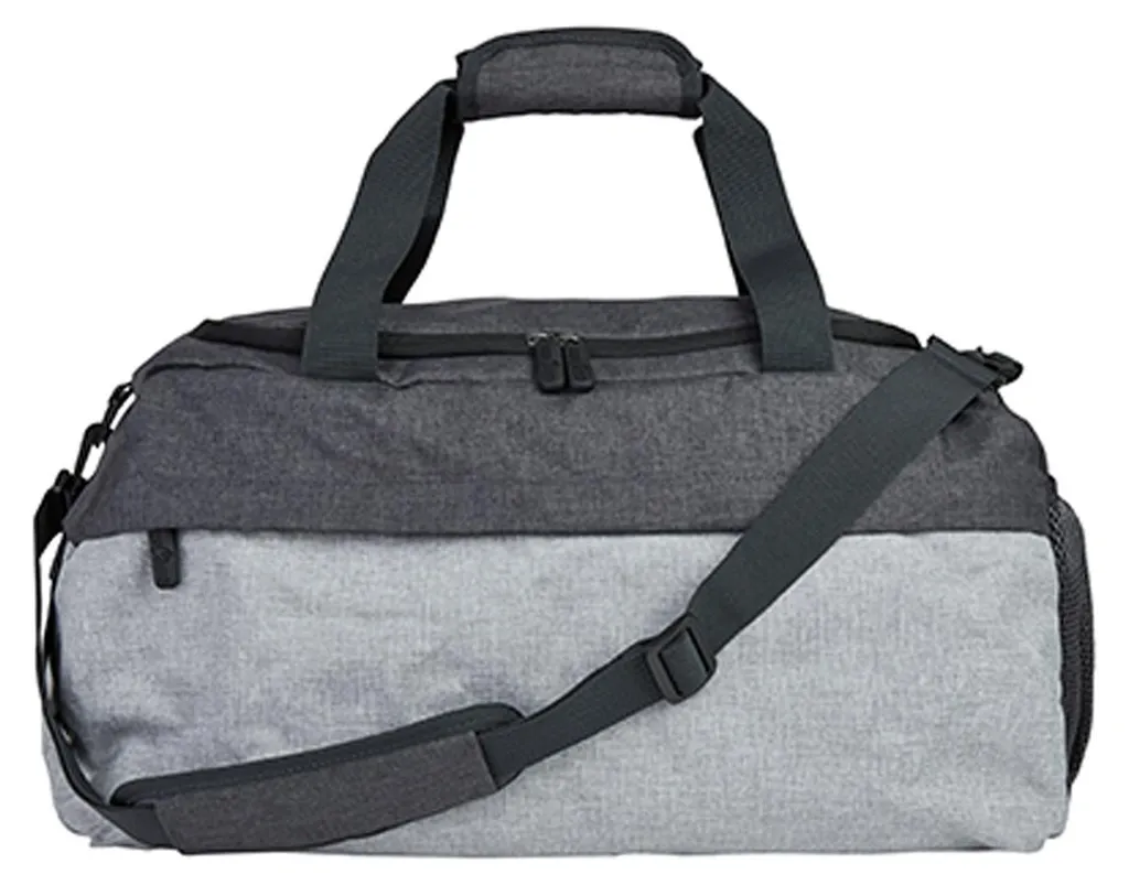 Petit sac de voyage Bags2Go Stavanger gris chiné au design élégant