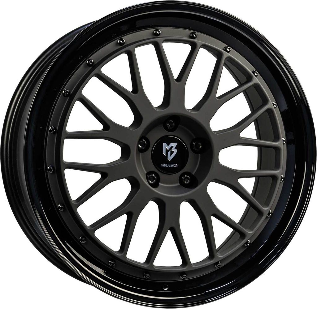 MB Design Felge LV1 8.5Jx20 ET 40 5x115 Diamant Schwarz LV18520405C7-BP1B3 kompatibel mit Opel Astra Cascada Insignia Zafira Tourer