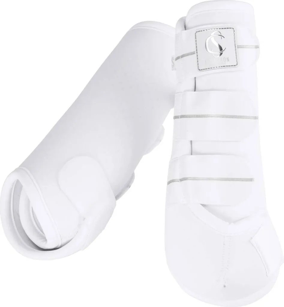 Guêtres de Dressage Antérieures Blanches Eskadron Pro Taille Cheval W