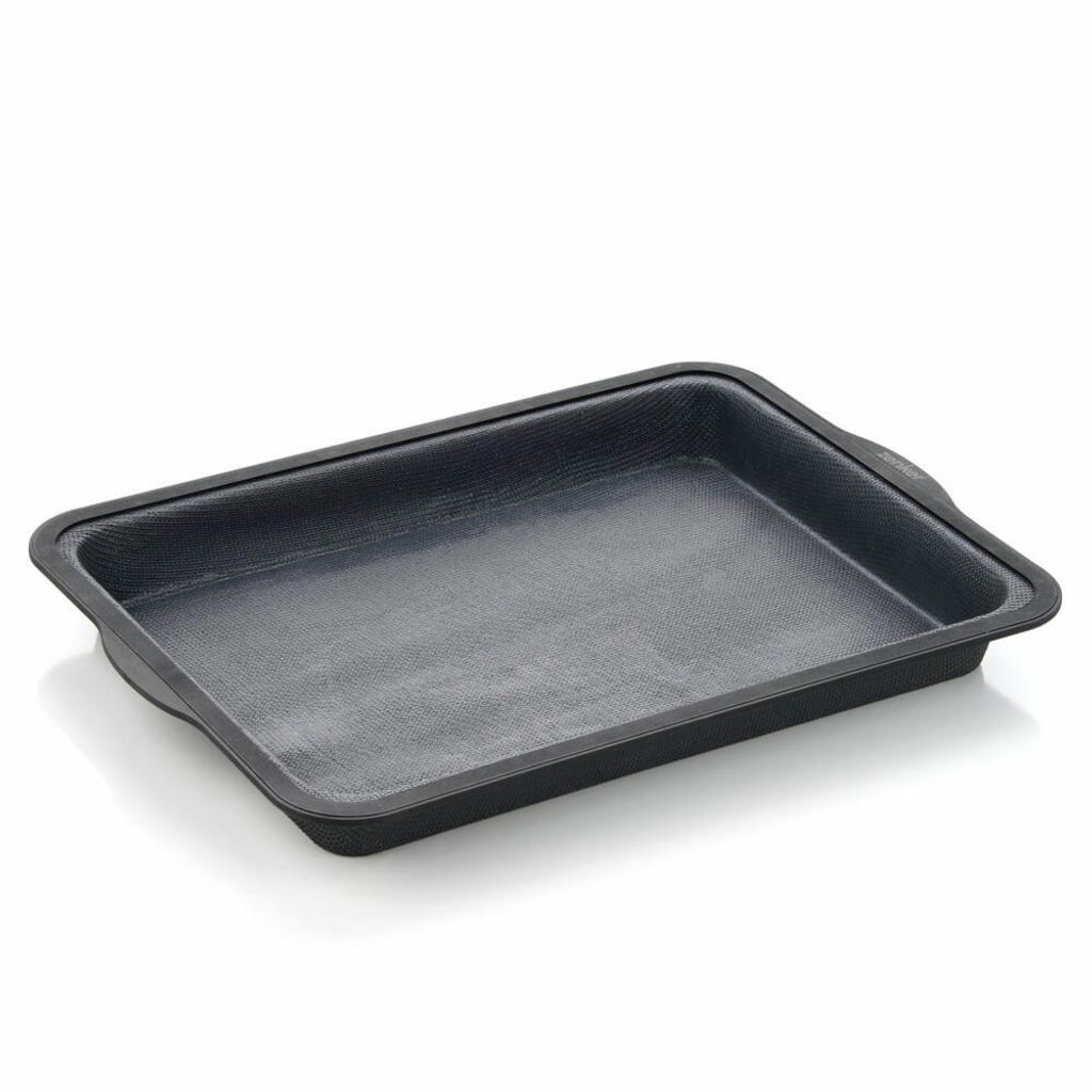 Teglia Per Lasagne Fackelmann Zenker 25x33 Cm - Antiaderente Con Coperchio, Nero - Foto 3