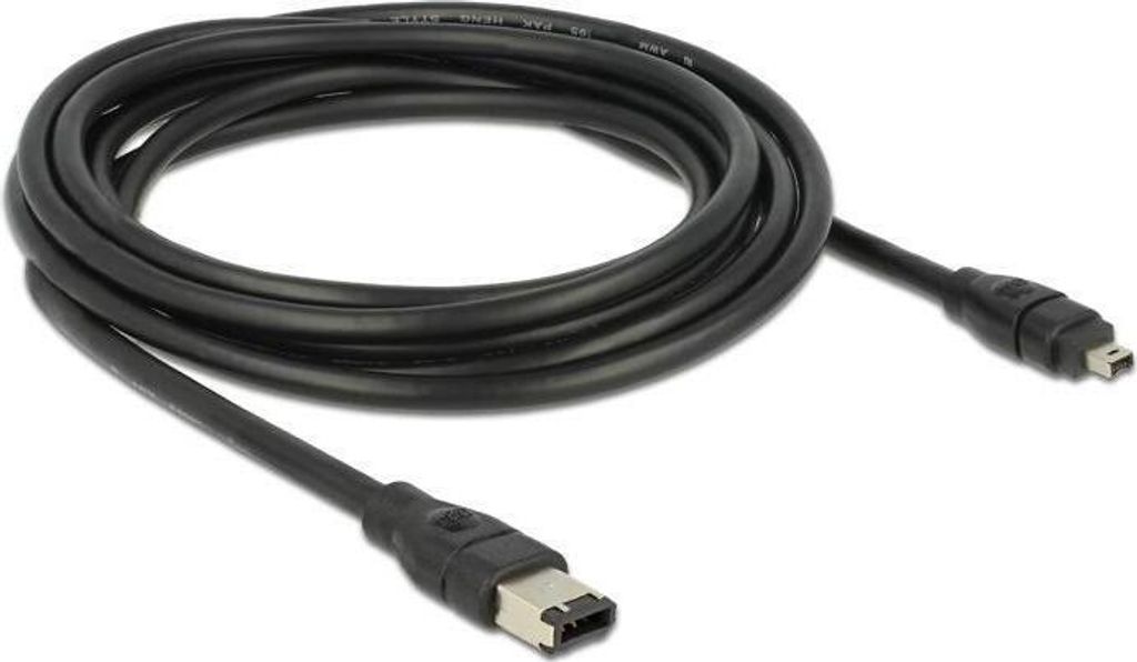 DELOCK FireWire-Kabel FW400 4pin -> FW400 6pin St/St 3,00m retail