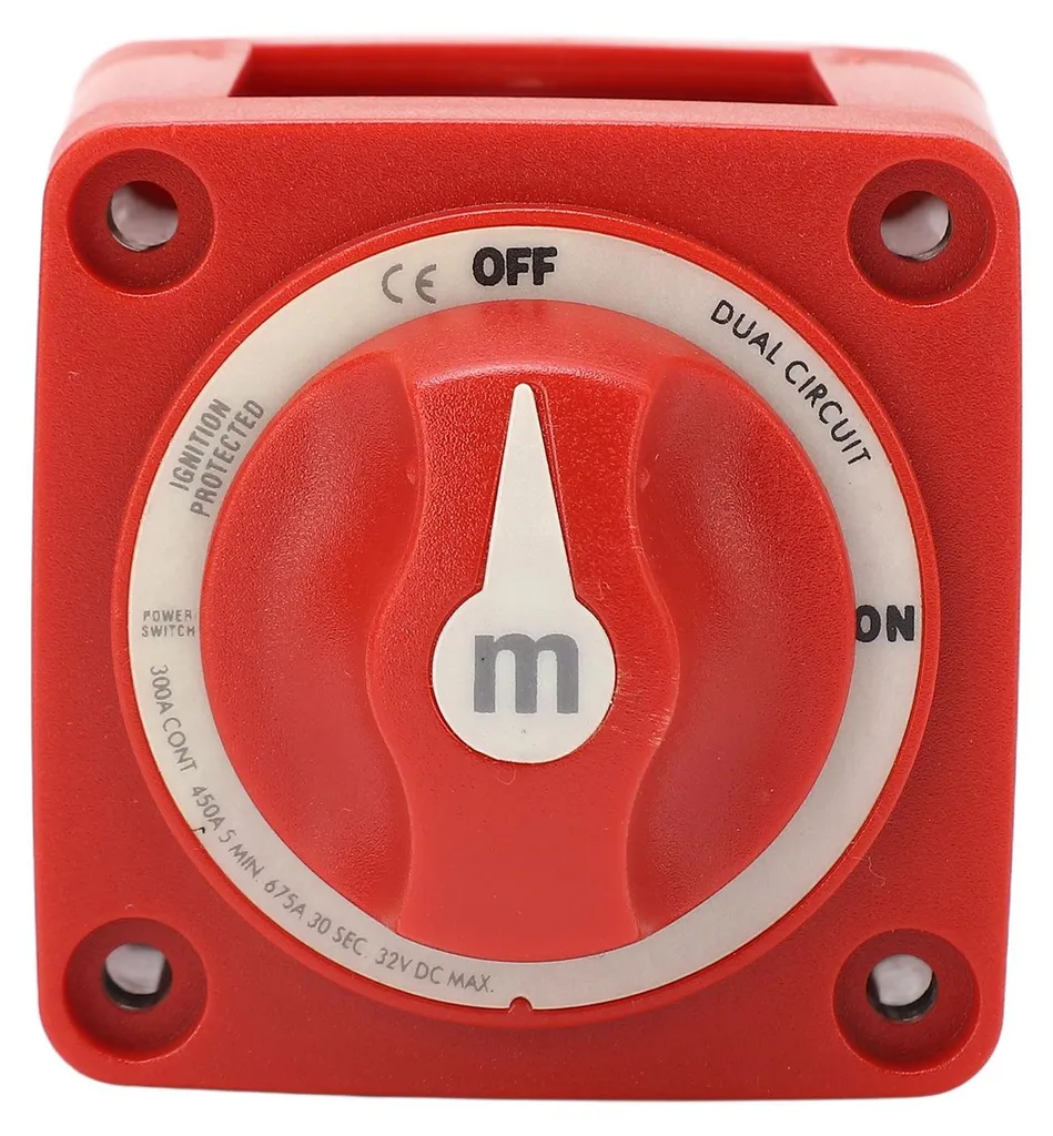 Interrupteur de déconnexion de batterie 300A 32V pour camping-car