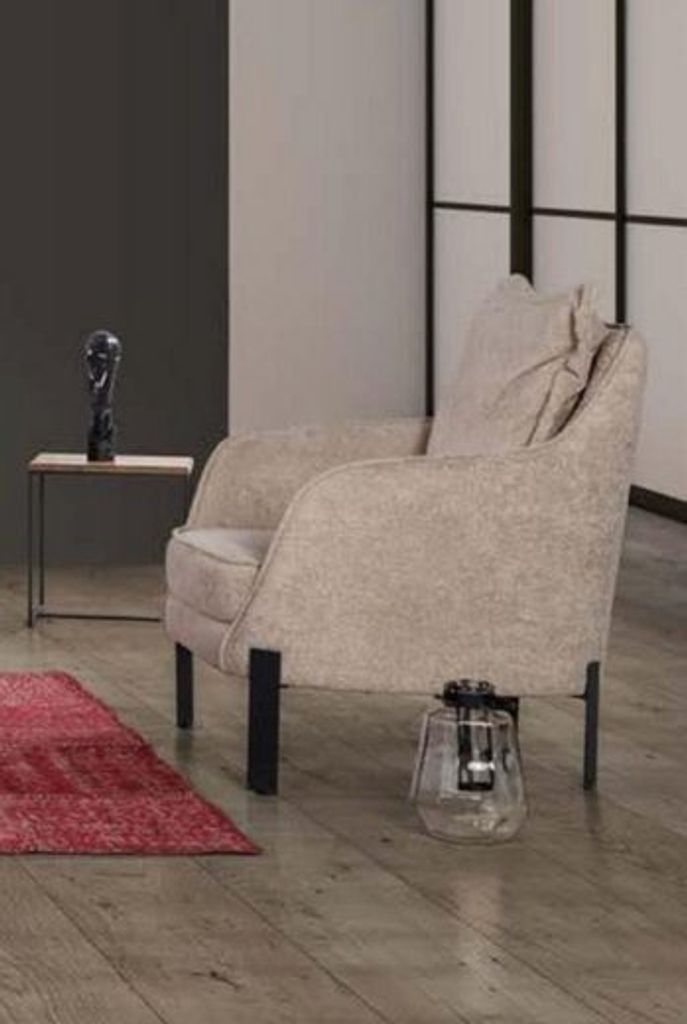 Sessel Designer Textil 81 x 86 x 93 cm JVmoebel