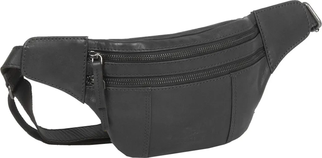 Sac Banane en Cuir Noir Salamanca Bosa Mustang - Accessoire Tendance