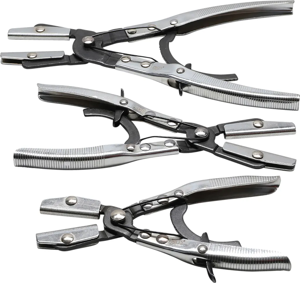 Assortiment de pinces pour colliers de serrage auto-serrants 3 outils