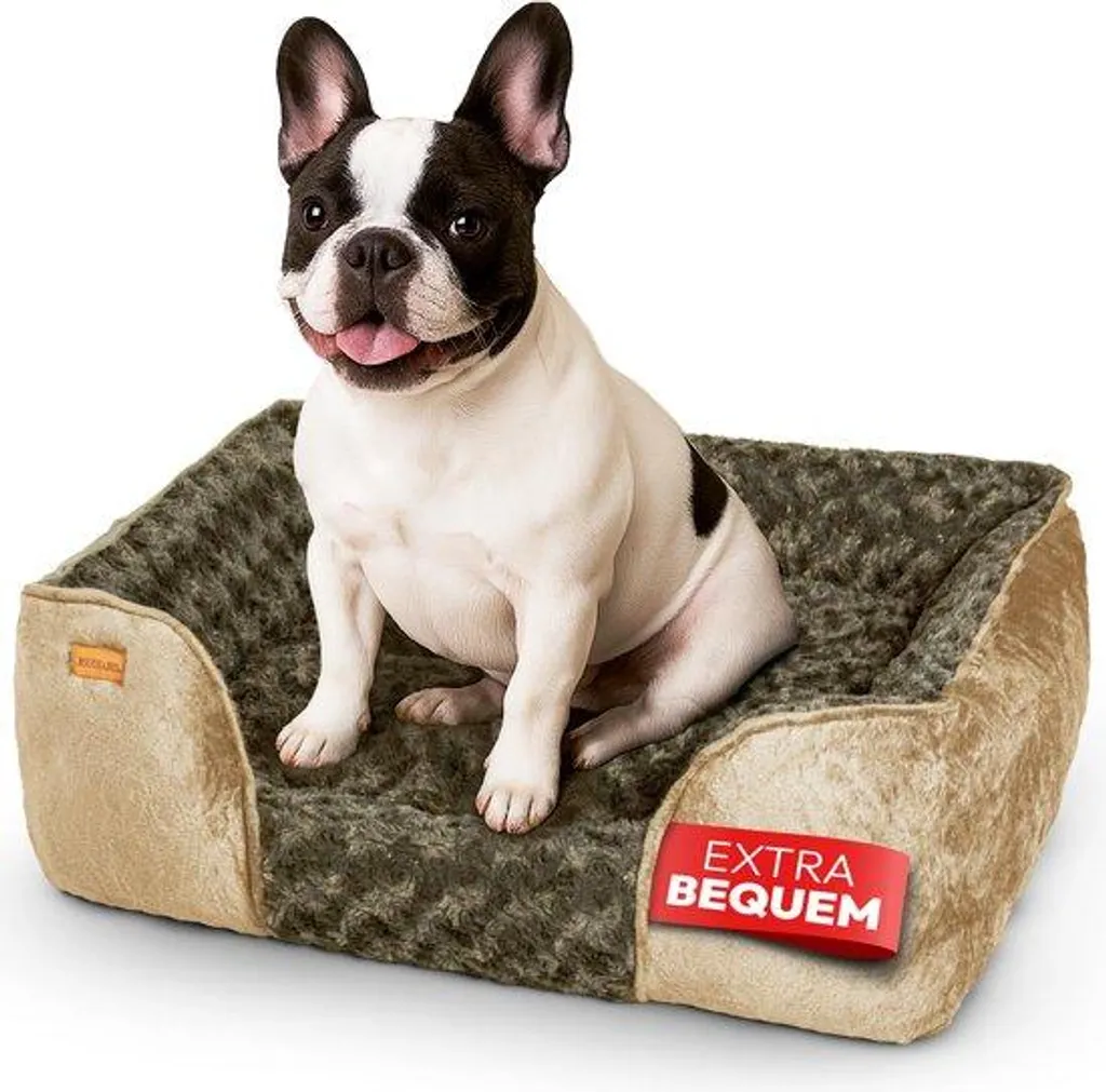Couchage pour petit chien antidérapant et moelleux - Lit Lavable Idéal S