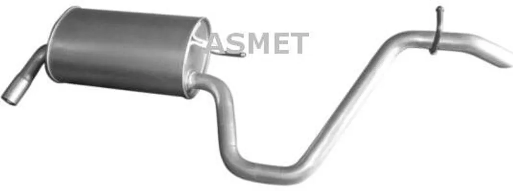 Silencieux arrière ASMET 28014 pour Kia Ceed - OE 287001H000 compatible