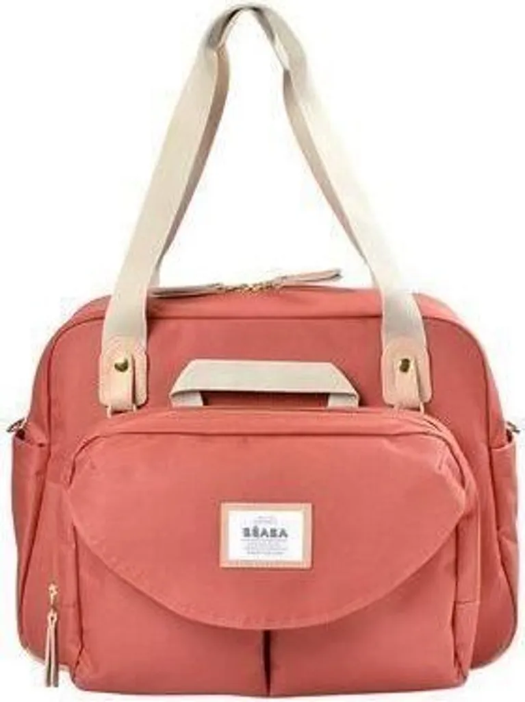 Sac à langer Béaba Terracotta avec pochette repas amovible
