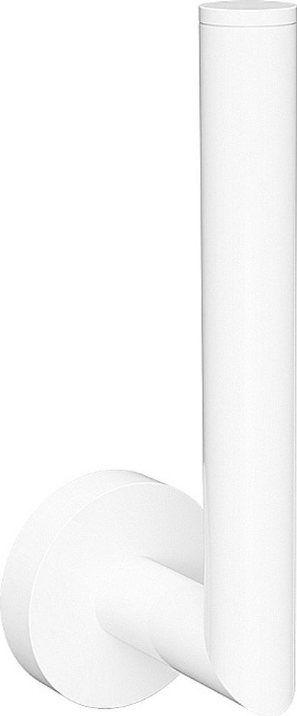 WHITE Reservepapierrollenhalter Messing Weiß 55x165x65 mm Produktbild 