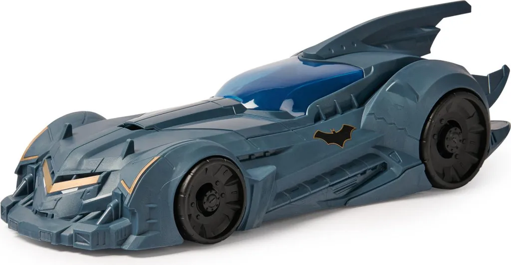 Batmobile robuste avec figurine Batman 30cm - Le duo de choc incassable