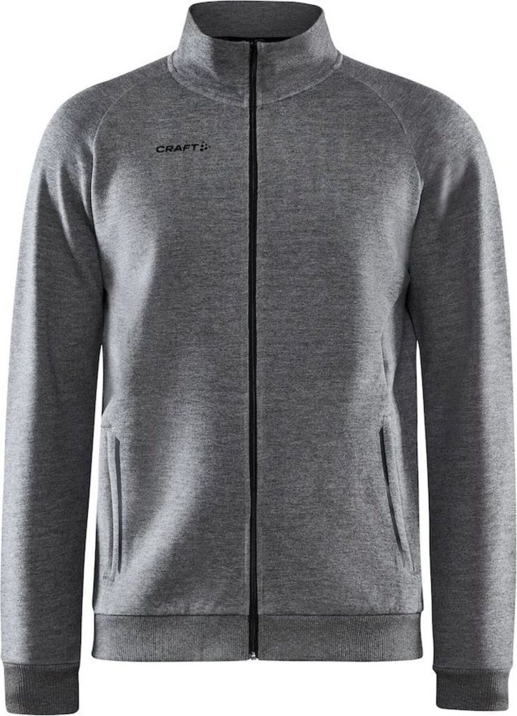 CRAFT Core Soul Full Zip Jacket M Dk Grey Melange L