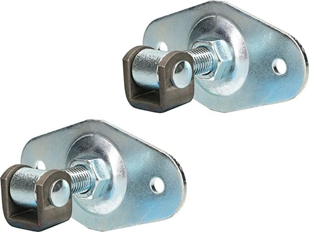 KOTARBAU 2er Set Torband Verstellbar M20 mit Anschraubplatte Ovaler 160x84 mm Solide Ausführung