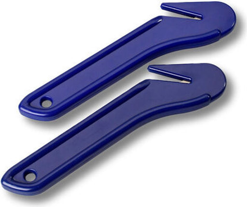 2x Stretchfolienschneider "Blue Blade" blau