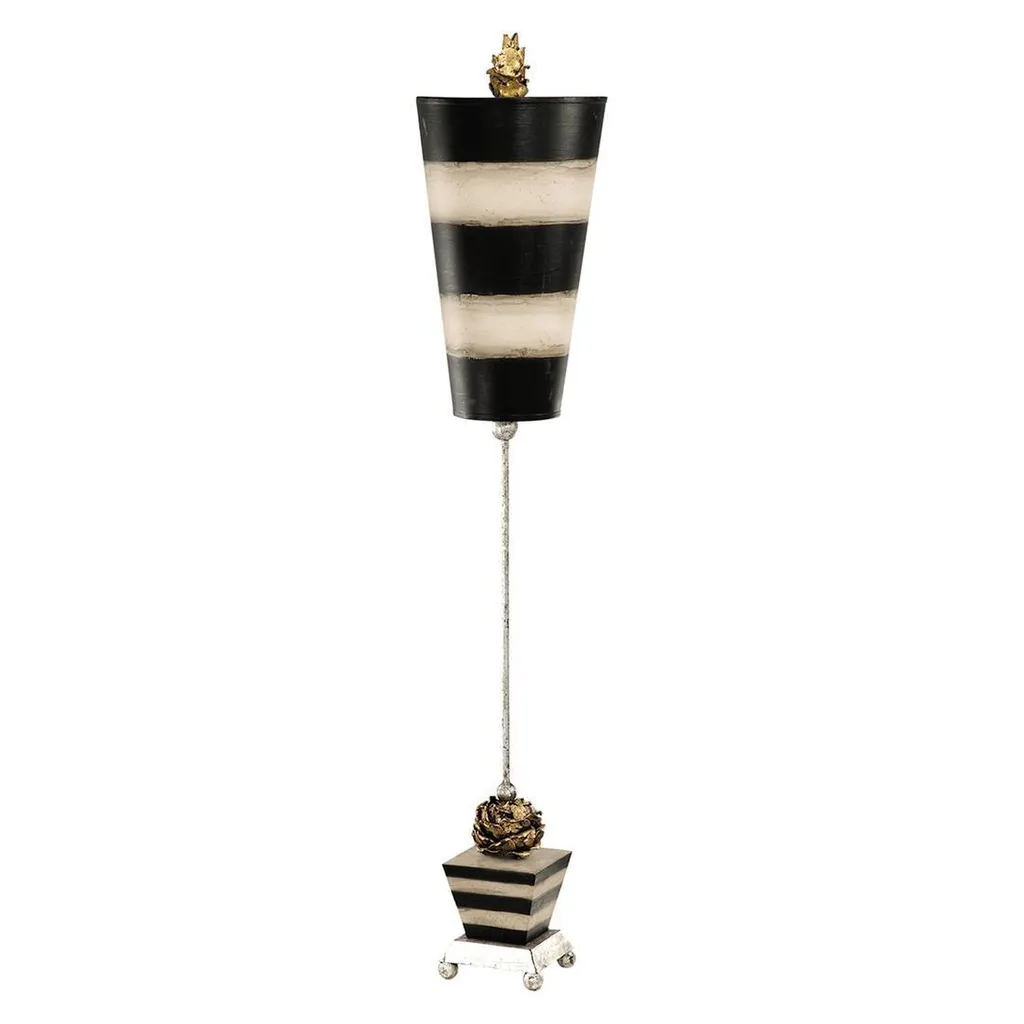 Lampe de Table Design Peony Taupe et Noire pour Salon et Bureau