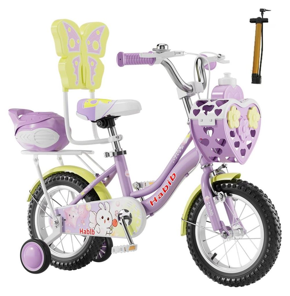 Habib Prinzessin Kinderfahrrad 12 14 16 Zoll | Mädchen Produktbild 