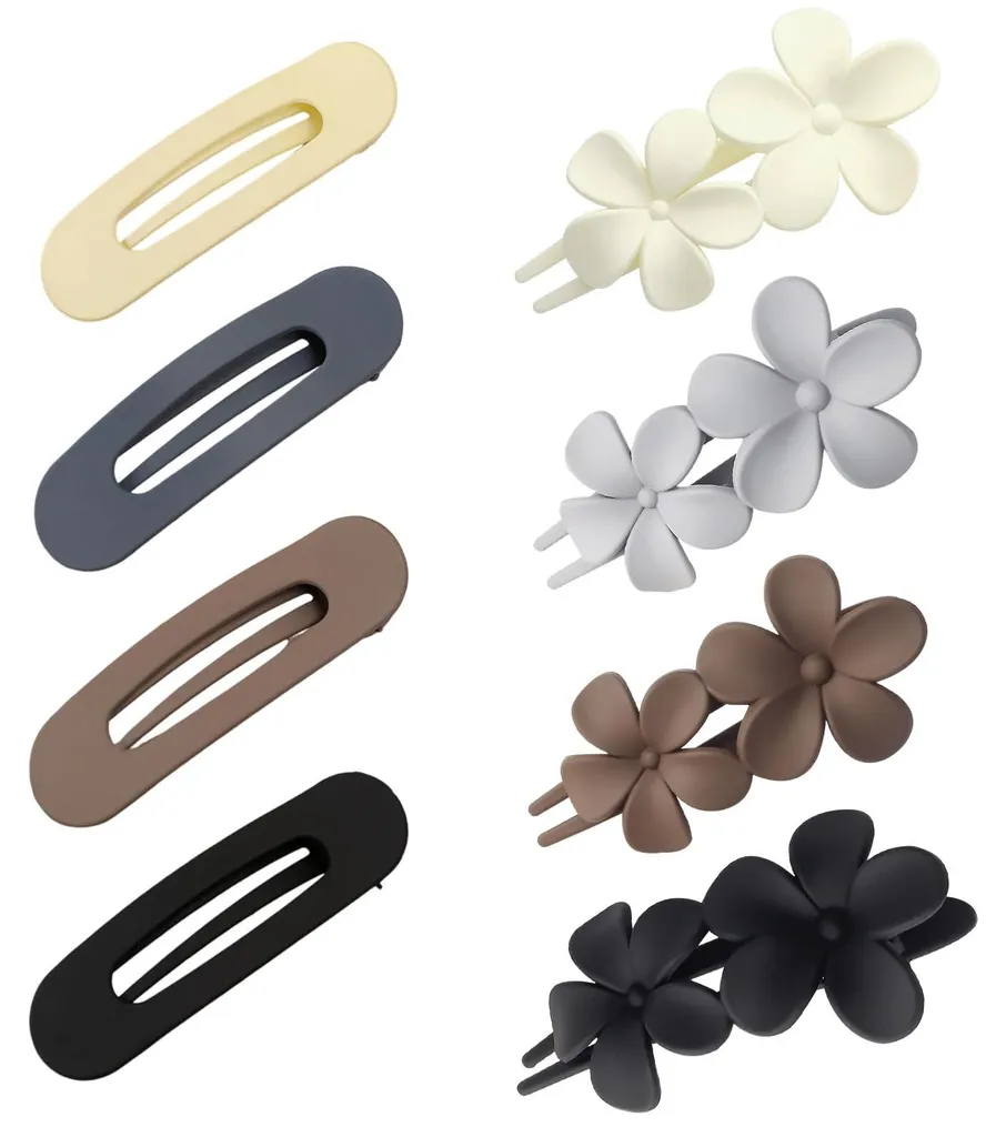 Accessoires de coiffure français : pince à cheveux fleur antidérapante