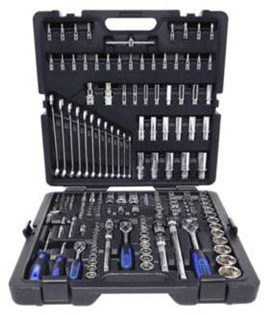 KS Tools 1/4 +3/8 +1/2   216 CHROMEplus Steckschl.-Satz Produktbild 