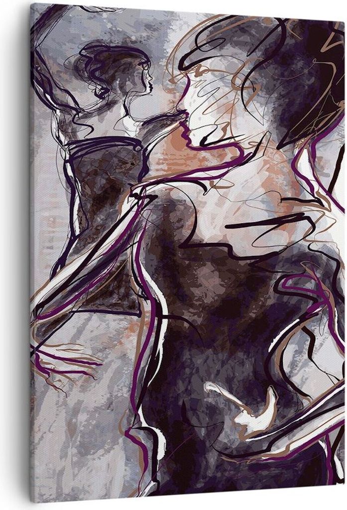 Bild auf Leinwand - Leinwandbild - Einteilig - Jazz Musik Musiker - 50x70cm - Wand Bild - Wanddeko - Wandbilder - Leinwanddruck - Wanddekoration - ...