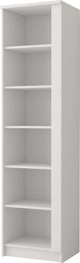 Étagère Étroite OMEGA I 01 Blanche 50 cm - Rangez Tout dans Petit Espace