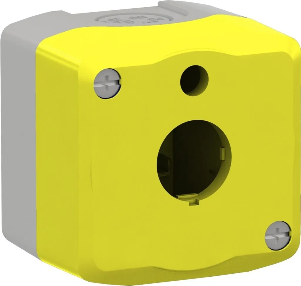 Bouton arrêt d'urgence XALK84W3BG pour machines industrielles et ateliers