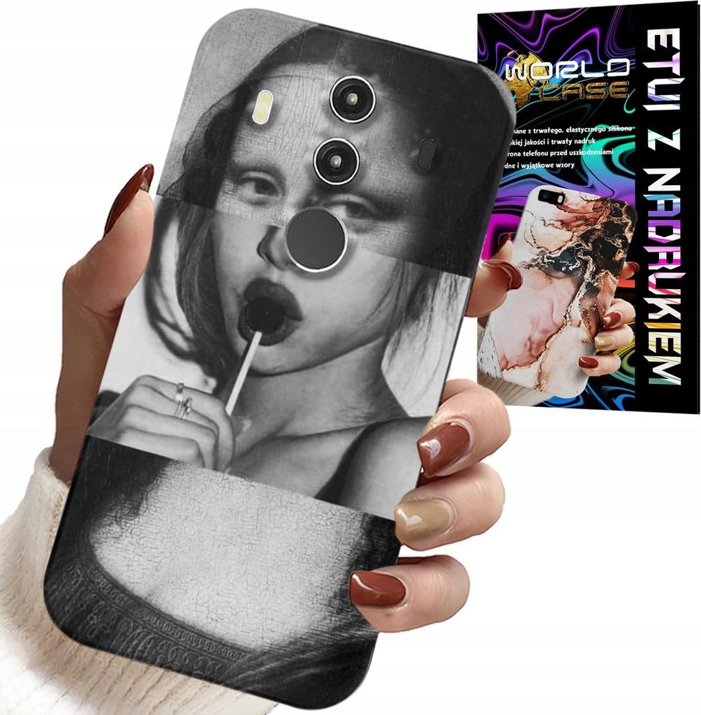 Fall Für Huawei Mate 10 Pro - Mona Lisa Mit Lollipop Mode Designs Fall