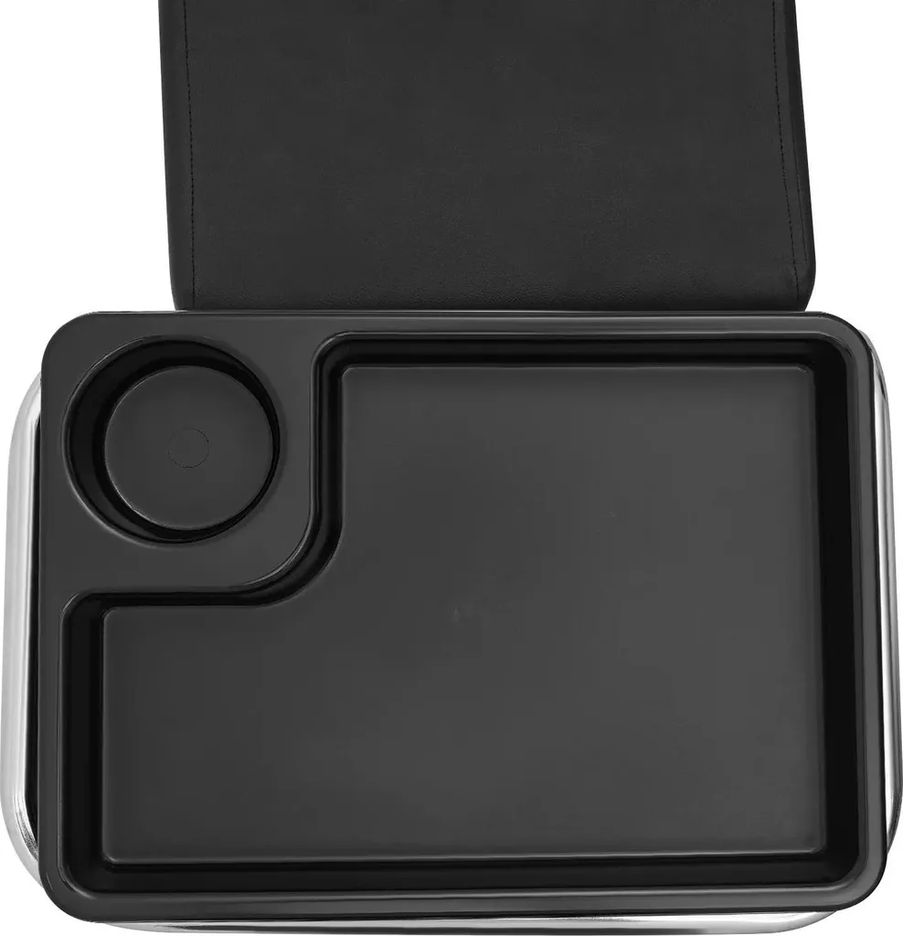 Desserte de salon esthétique à roulettes avec support outils ajustable - 5
