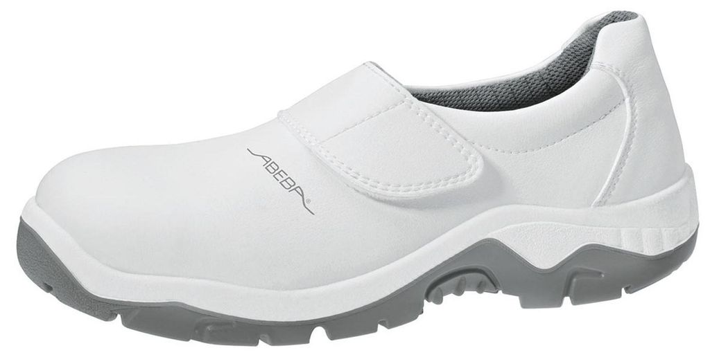 Abeba Sicherheitsschuhe anatom S2 Slipper weiß HACCP CE SRC