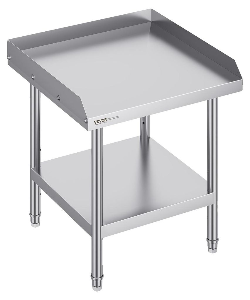 Table de travail VEVOR en acier inoxydable, table de Image du produit 