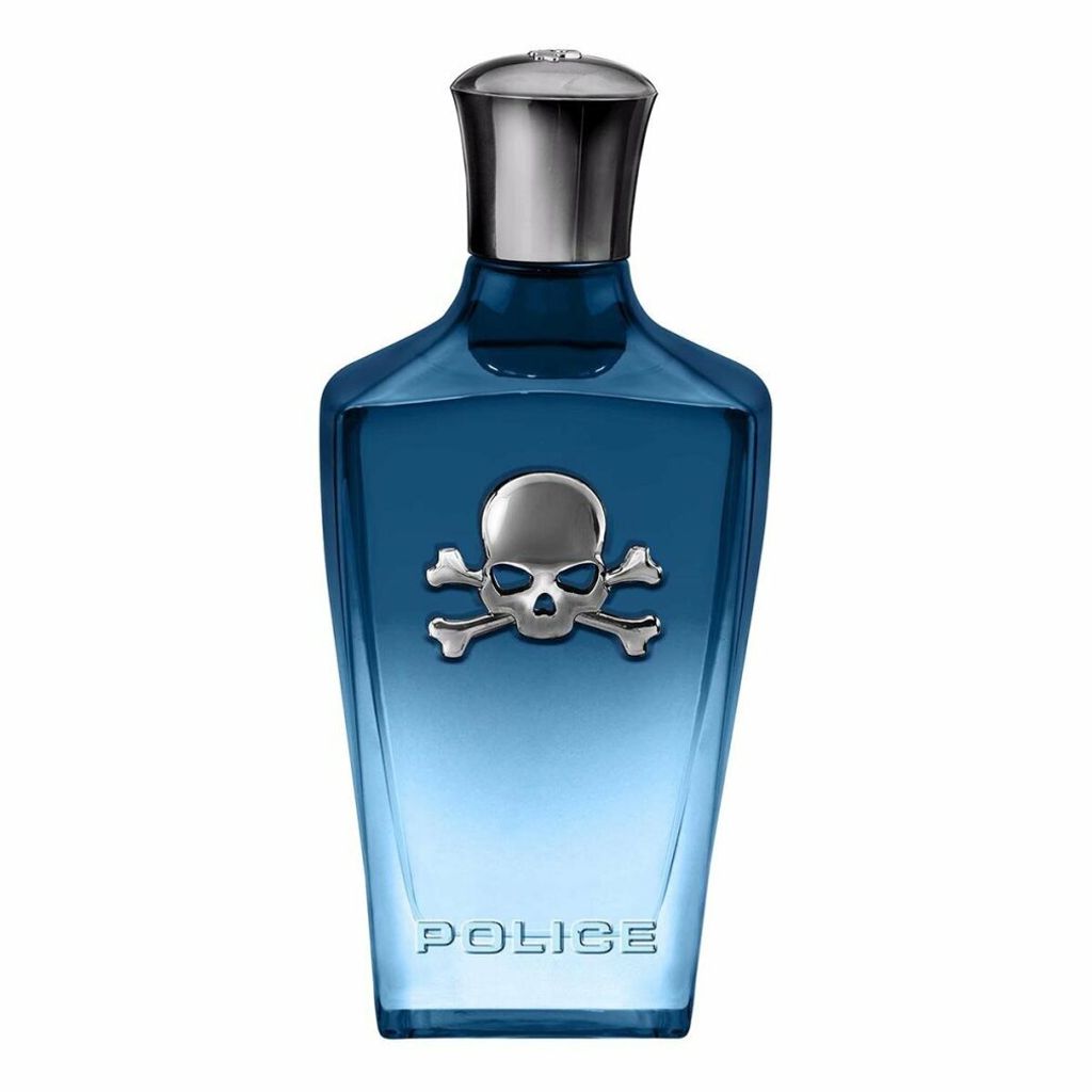 A bottle of Police Potion Power Eau de Parfum for men.