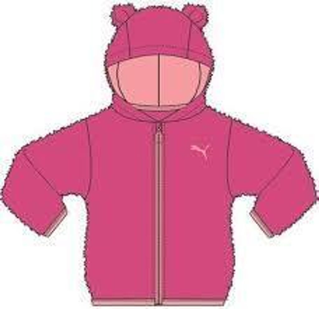 PUMA Basic Teddy Baby Jacke , 822424-01 , Pink , Gr: 98