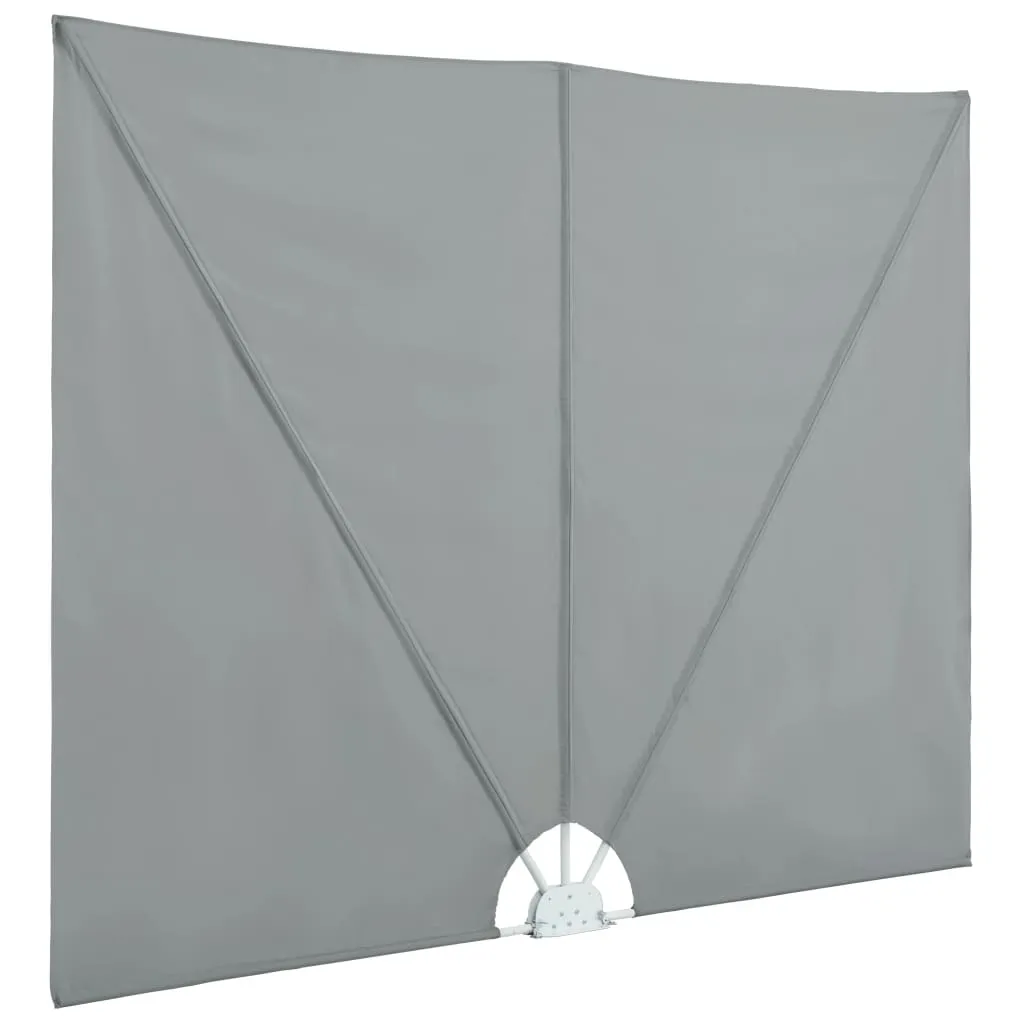 Scaffale laterale pieghevole grigio 400×200 cm - 5