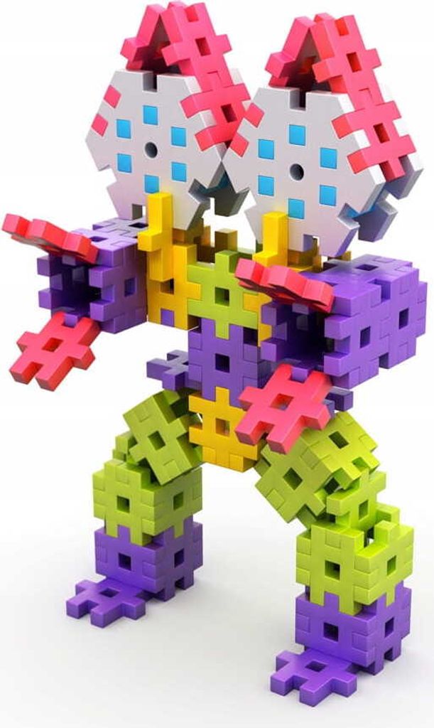 Meli Basic Constructor Rosa 600 mattoncini e blocchi da costruzione
